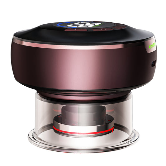 AcheFly Wiederaufladbarer, kleiner, multifunktionaler elektrischer Gua-Sha-Schabemassager – Gerät für Physiotherapie, Gesichtsbehandlung und intelligentes Klopfen