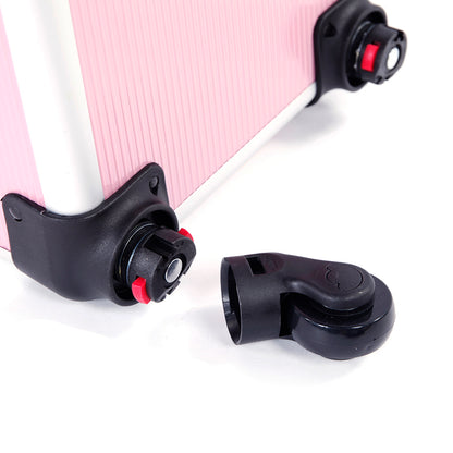 4-in-1 Aluminiumlegierung – Trolley, Beauty-Koffer, Kosmetikkoffer, Stickerei-Box