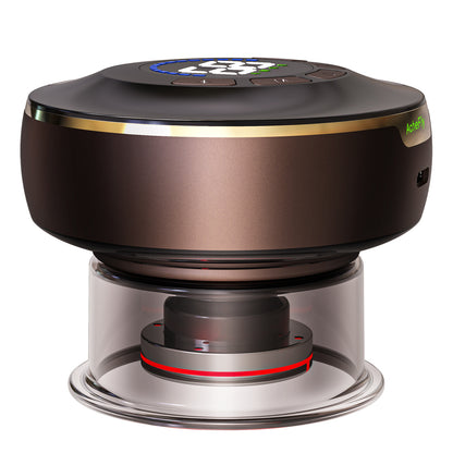 AcheFly Wiederaufladbarer, kleiner, multifunktionaler elektrischer Gua-Sha-Schabemassager – Gerät für Physiotherapie, Gesichtsbehandlung und intelligentes Klopfen