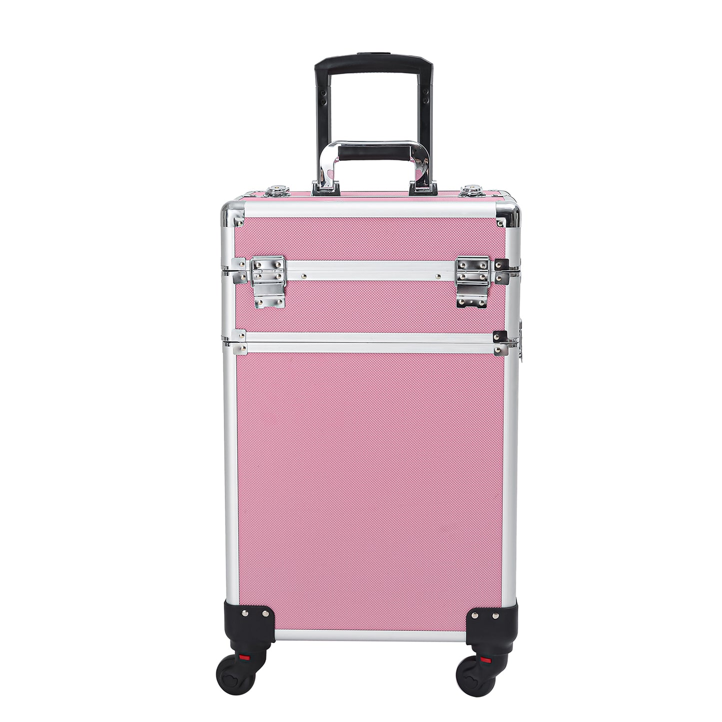 4-in-1 Aluminiumlegierung – Trolley, Beauty-Koffer, Kosmetikkoffer, Stickerei-Box